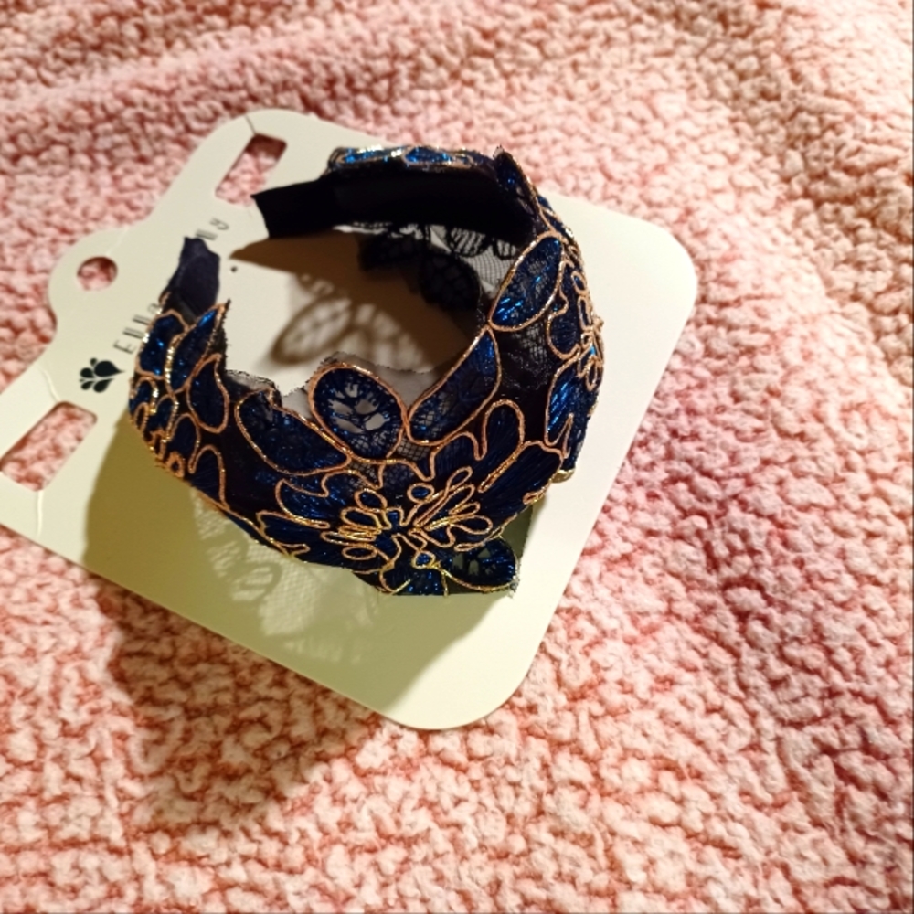 Stunning blue headband